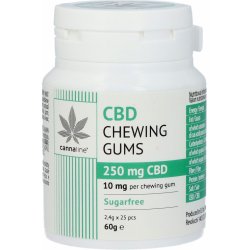 Cannaline CBD 250 mg žvýkačky 60 g