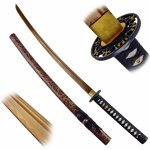 Chladné Zbraně Zlatá katana "GOLDEN HONOR" + háv – Zboží Dáma