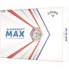 Golfový míček Callaway SuperSoft MAX bílé 3 ks
