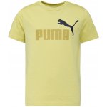 Puma ESSENTIALS N0. 1 LOGO TEE B Žlutá,Černá – Zboží Dáma