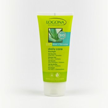 Logona Daily Care sprchový gel Bio Aloe & Verbena 200 ml