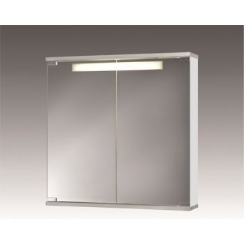 Jokey Zrcadlová skříńka - bílá/hliníková barva CENTO 60 LS