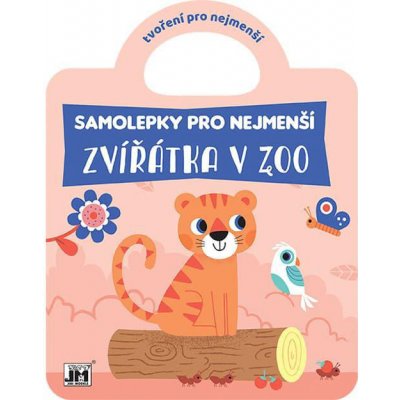 Jiri Models Samolepková knížka pro nejmenší Zvířátka v zoo – Hledejceny.cz