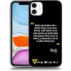 Pouzdro a kryt na mobilní telefon Apple Pouzdro Picasee ULTIMATE CASE Apple iPhone 11 Pro - Kazma - MĚLI BYSTE SE DO TOHO PUSTIT