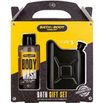 Accentra Bath and Body Toolkit sprchový gel 60 ml + nerez placatka 115 ml dárkové balení – Sleviste.cz