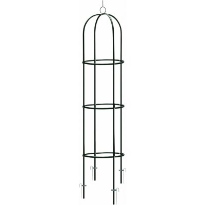 Plonos PL-992 Zahradní kovová opora pro popínavé rostliny 200 cm, černá – Hledejceny.cz