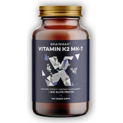 BrainMax Vitamin K2 jako MK7 all-trans K2VITAL DELTA 150 mcg 100 rostlinných kapslí