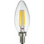Ecolamp by eLight Dekorační LED žárovka E14 teplá 3000k 4w 470 lm svíčka – Zboží Živě