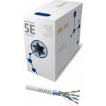 Solarix SXKD-5E-FTP-PVC CAT5e, FTP PVC, drát, 305m, šedý – Hledejceny.cz