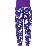 V-Mart Letní pružné softshellové kalhoty Jednorožci fialová – Zboží Dáma
