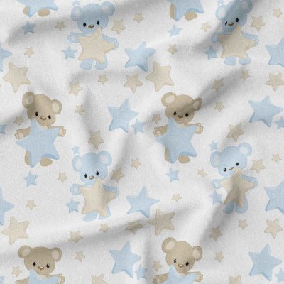 IMPAR Tričkovina – Teddy bear (blue) – Hledejceny.cz