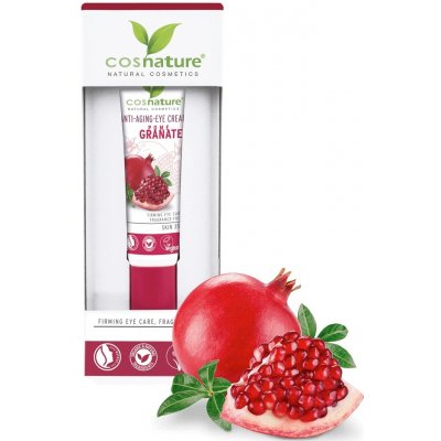 Cosnature Anti-Aging Eye Cream prírodný spevňujúci očný krém s plodmi granátového jablka 15 ml