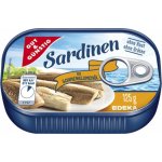 G&G Sardinky ve slunečnicovém oleji 125 g – Zboží Dáma