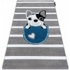 Koberec Dywany Łuszczów Petit Bulldog grey modrá