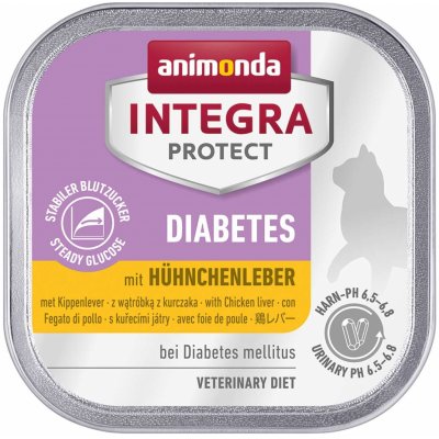 Integra Protect Diabetes kuřecí játra 16 x 100 g