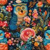 Nánožníky ke kočárkům Angelic Inspiration Nánožník Embroidered owl