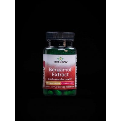 Swanson Bergamot Extract with BERGAVIT 500 mg 30 rostlinných kapslí – Hledejceny.cz
