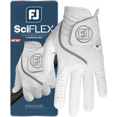 FootJoy SciFlex Mens Golf Glove bílá L Levá – Zboží Dáma