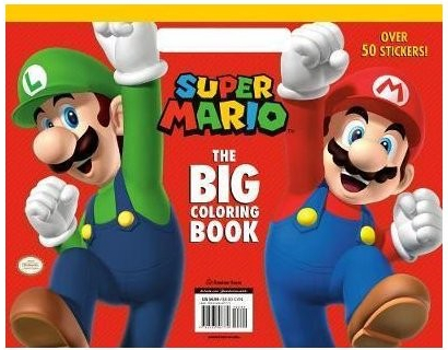 Super Mario: The Big Coloring Book (Nintendo)