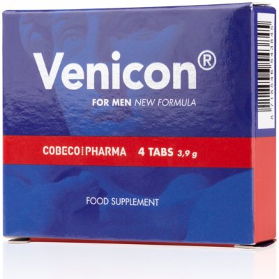 Cobeco Afrodiziakální tablety Venicon Men 4 ks – Hledejceny.cz