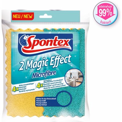 Spontex Magic Effect hadřík z mikrovlákna 2 ks