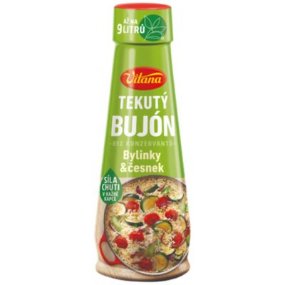 Vitana Tekutý bujón bylinky & česnek 180 ml – Zboží Dáma