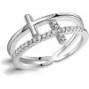 Prsteny Mabell Dámský stříbrný prsten FOXY CZ221R F10090 5C45