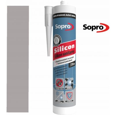 Sopro Silikon šedý 310 ml