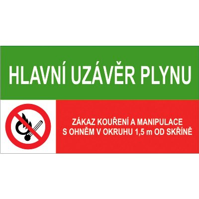 RAFO Samolepka H.U.P. - Zákaz kouření, 14,8 x 8 cm Varianta: bez regulátoru – Hledejceny.cz
