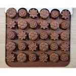 Orion forma silikon Kytičky 30ks 21x20,5x1,5cm – Zbozi.Blesk.cz