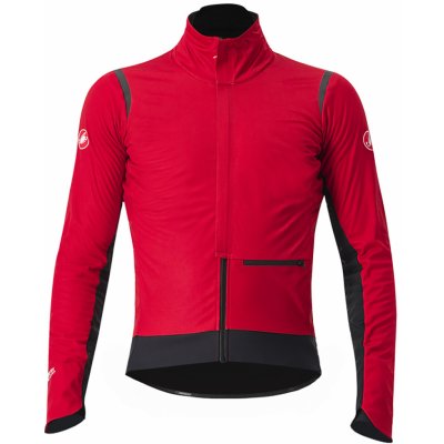Castelli Alpha Doppio RoS pompeian red/black reflex-black pánská – Zboží Dáma