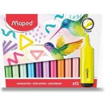 Maped Fluo Peps zvýrazňovač 12ks – Zboží Dáma