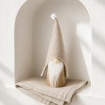 Boltze Figurka skřítek z mangového dřeva Lillo šedý – Hledejceny.cz