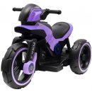 Baby mix elektrická motorka Police fialová
