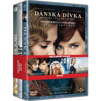 Nejlepší filmy:Ženy / Dánská dívka / Joy / Brooklyn DVD