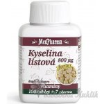 MedPharma Kyselina listová 800 µg 107 tablet – Hledejceny.cz