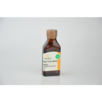 Natural Jihlava olej z černého kmínu za studena lisovaný 0,1 l