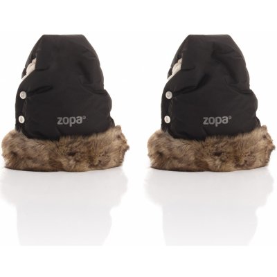 ZOPA Zimní rukavice Fluffy 2 night black – Zboží Dáma