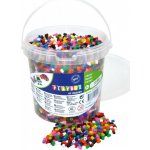 Zažehlovací korálky- 10.000 ks korálků- kbelík, základní barvy – Zbozi.Blesk.cz