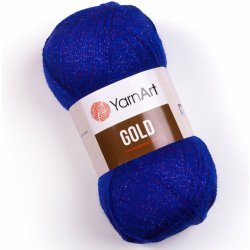 Pletací příze YarnArt GOLD 9355 světle modrá, efektní, 100g/400m