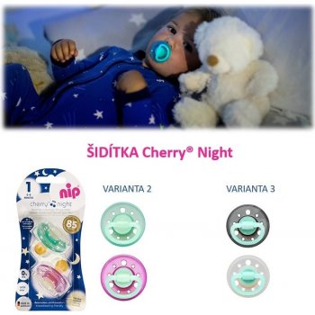 Nip Cherry night šidítko K2ksmix barev fialová