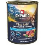 Ontario Adult telecí pate s příchutí kurkumy 800 g – Hledejceny.cz