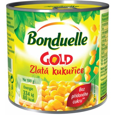 Bonduelle Gold zlatá kukuřice 212 ml – Zbozi.Blesk.cz