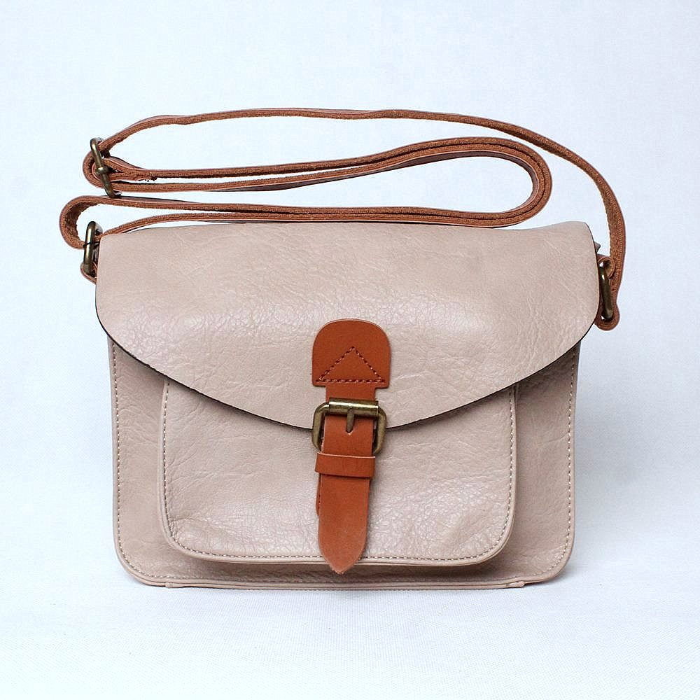 Flora & Co dámská malá /střední crossbody kabelka H6788 béžovo-šedá