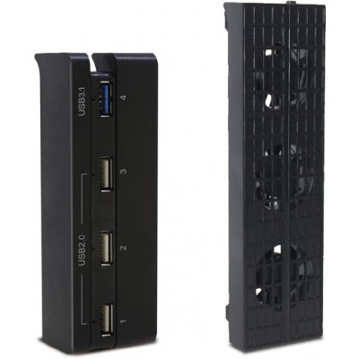 DOBE TP4-896 Cooling Fan & USB hub Kit PlayStation 4 Slim – Zboží Mobilmania