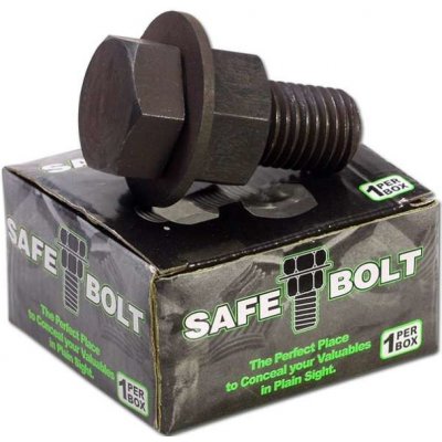 Black Leaf kovová schovka šroub s maticí – Zboží Dáma