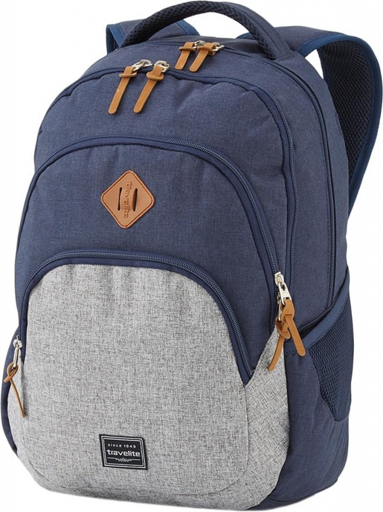 Travelite Basics melange navy grey 22 l