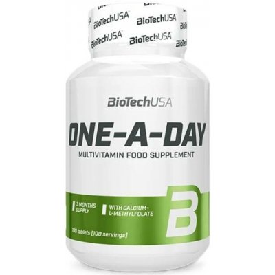 BioTech USA Multivitamín One–A–Day 100 tablet – Hledejceny.cz