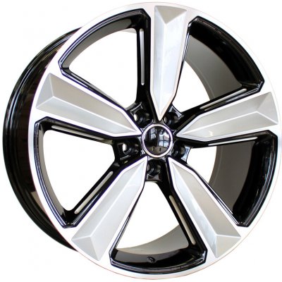 Racing Line A5470 9x21 5x112 ET31 black polished – Hledejceny.cz