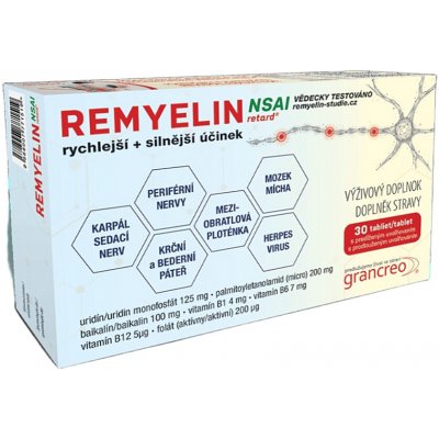 REMYELIN NSAI retard tablet s prodlouženým uvolňováním 30 ks – Zboží Mobilmania